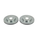 Power Stop 06-13 Suzuki Grand Vitara Front Evolution Drilled & Slotted Rotors - Pair thumbnail 2