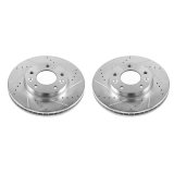 Power Stop 03-05 Kia Sedona Front Evolution Drilled & Slotted Rotors - Pair thumbnail 1