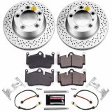 Power Stop 05-12 Porsche Boxster Rear Z23 Evolution Sport Coated Brake Kit thumbnail 1