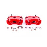 Power Stop 07-10 Chevrolet Cobalt Front Red Calipers w/Brackets - Pair thumbnail 1