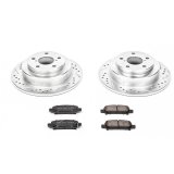 Power Stop 98-03 Subaru Forester Rear Z23 Evolution Sport Brake Kit thumbnail 1