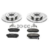 Power Stop 90-93 Acura Integra Front Z23 Evolution Sport Brake Kit thumbnail 1