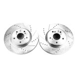 Power Stop 2018 Honda Accord Front Evolution Drilled & Slotted Rotors - Pair thumbnail 2