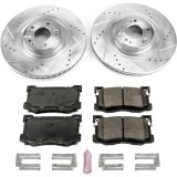 Power Stop 15-16 Hyundai Genesis Front Z23 Evolution Sport Brake Kit thumbnail 1