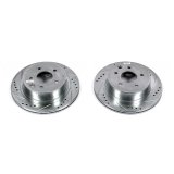 Power Stop 03-04 Infiniti M45 Rear Evolution Drilled & Slotted Rotors - Pair thumbnail 1