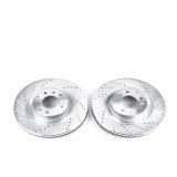 Power Stop 07-15 Mazda CX-9 Front Evolution Drilled & Slotted Rotors - Pair thumbnail 2