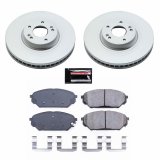 Power Stop 07-12 Hyundai Veracruz Front Z17 Evolution Geomet Coated Brake Kit thumbnail 1