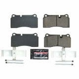 Power Stop 08-12 Audi R8 Rear Z23 Evolution Sport Brake Pads w/Hardware thumbnail 2