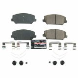Power Stop 17-18 Kia Cadenza Front Z23 Evolution Sport Brake Pads w/Hardware thumbnail 2