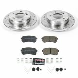 Power Stop 18-19 Hyundai Kona Rear Z23 Evolution Sport Brake Kit thumbnail 1