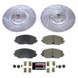 Power Stop 2018 Volkswagen Atlas Front Z23 Evolution Sport Brake Kit thumbnail 1
