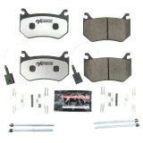 Power Stop 17-18 Alfa Romeo Giulia Rear Z26 Extreme Street Brake Pads w/Hardware thumbnail 1