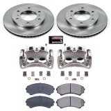Power Stop 01-06 Mitsubishi Montero Front Autospecialty Brake Kit w/Calipers thumbnail 1
