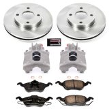 Power Stop 00-04 Ford Focus Front Autospecialty Brake Kit w/Calipers thumbnail 1