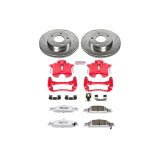 Power Stop 04-05 Chevrolet Classic Front Z26 Street Warrior Brake Kit w/Calipers thumbnail 1