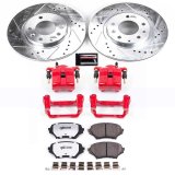 Power Stop 06-15 Mazda MX-5 Miata Front Z26 Street Warrior Brake Kit w/Calipers thumbnail 1
