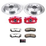 Power Stop 99-04 Oldsmobile Alero Rear Z26 Street Warrior Brake Kit w/Calipers thumbnail 1