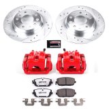 Power Stop 06-15 Mazda MX-5 Miata Rear Z26 Street Warrior Brake Kit w/Calipers thumbnail 1