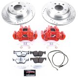 Power Stop 13-18 BMW 320i xDrive Rear Z26 Street Warrior Brake Kit w/Calipers thumbnail 1