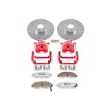 Power Stop 03-07 Honda Accord Front Z26 Street Warrior Brake Kit w/Calipers thumbnail 1