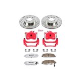 Power Stop 96-05 Honda Civic Front Z26 Street Warrior Brake Kit w/Calipers thumbnail 1