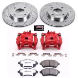 Power Stop 11-19 Ford Fiesta Front Z26 Street Warrior Brake Kit w/Calipers thumbnail 1
