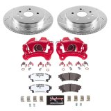 Power Stop 19-13 Lexus GS350 Rear Z26 Street Warrior Brake Kit w/Calipers thumbnail 2