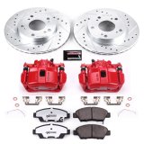 Power Stop 11-15 Honda CR-Z Front Z26 Street Warrior Brake Kit w/Calipers thumbnail 1