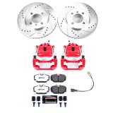 Power Stop 91-92 BMW 318i Front Z26 Street Warrior Brake Kit w/Calipers thumbnail 1