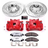 Power Stop 04-08 Chevrolet Colorado Front Z36 Truck & Tow Brake Kit w/Calipers thumbnail 1
