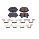 Power Stop 06-09 Audi A3 Rear Z17 Evolution Ceramic Brake Pads w/Hardware thumbnail 2
