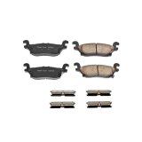 Power Stop 06-10 Hummer H3 Rear Z17 Evolution Ceramic Brake Pads w/Hardware thumbnail 2