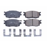 Power Stop 06-11 Hyundai Accent Front Z17 Evolution Ceramic Brake Pads w/Hardware thumbnail 1