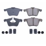 Power Stop 06-08 Jaguar S-Type Front Z17 Evolution Ceramic Brake Pads w/Hardware thumbnail 2