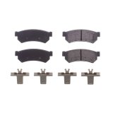 Power Stop 2007 Chevrolet Optra Rear Z17 Evolution Ceramic Brake Pads w/Hardware thumbnail 2