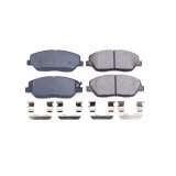 Power Stop 09-11 Kia Borrego Front Z17 Evolution Ceramic Brake Pads w/Hardware thumbnail 1