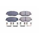 Power Stop 09-11 Kia Borrego Front Z17 Evolution Ceramic Brake Pads w/Hardware thumbnail 2