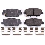 Power Stop 2010 Hyundai Genesis Rear Z17 Evolution Ceramic Brake Pads w/Hardware thumbnail 2