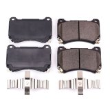Power Stop 2011 Hyundai Equus Front Z17 Evolution Ceramic Brake Pads w/Hardware thumbnail 2