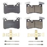 Power Stop 2012 Mercedes-Benz C63 AMG Rear Z17 Evolution Ceramic Brake Pads w/Hardware thumbnail 1