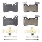Power Stop 2012 Mercedes-Benz C63 AMG Rear Z17 Evolution Ceramic Brake Pads w/Hardware thumbnail 2