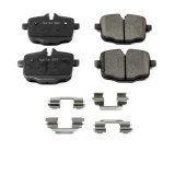 Power Stop 2017 BMW 530i Rear Z17 Evolution Ceramic Brake Pads w/Hardware thumbnail 1