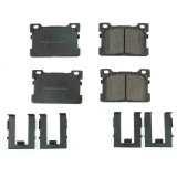 Power Stop 17-19 Genesis G90 Rear Z17 Evolution Ceramic Brake Pads w/Hardware thumbnail 1