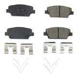 Power Stop 17-18 Kia Cadenza Rear Z17 Evolution Ceramic Brake Pads w/Hardware thumbnail 1
