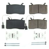 Power Stop 17-18 Alfa Romeo Giulia Front Z17 Evolution Ceramic Brake Pads w/Hardware thumbnail 2