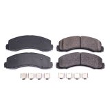 Power Stop 10-19 Ford Expedition Front Z17 Evolution Ceramic Brake Pads w/Hardware thumbnail 1
