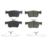 Power Stop 18-19 Honda Accord Rear Z17 Evolution Ceramic Brake Pads w/Hardware thumbnail 2