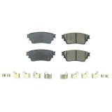 Power Stop 2019 Mitsubishi Eclipse Cross Rear Z17 Evolution Ceramic Brake Pads w/Hardware thumbnail 1