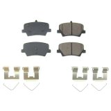 Power Stop 2019 Volvo XC40 Rear Z17 Evolution Ceramic Brake Pads w/Hardware thumbnail 1