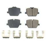 Power Stop 2019 BMW 330i Rear Z17 Evolution Ceramic Brake Pads w/Hardware thumbnail 1